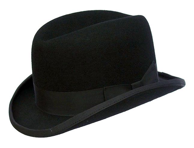 Dark Brown Denton Hats Churchill Homburg