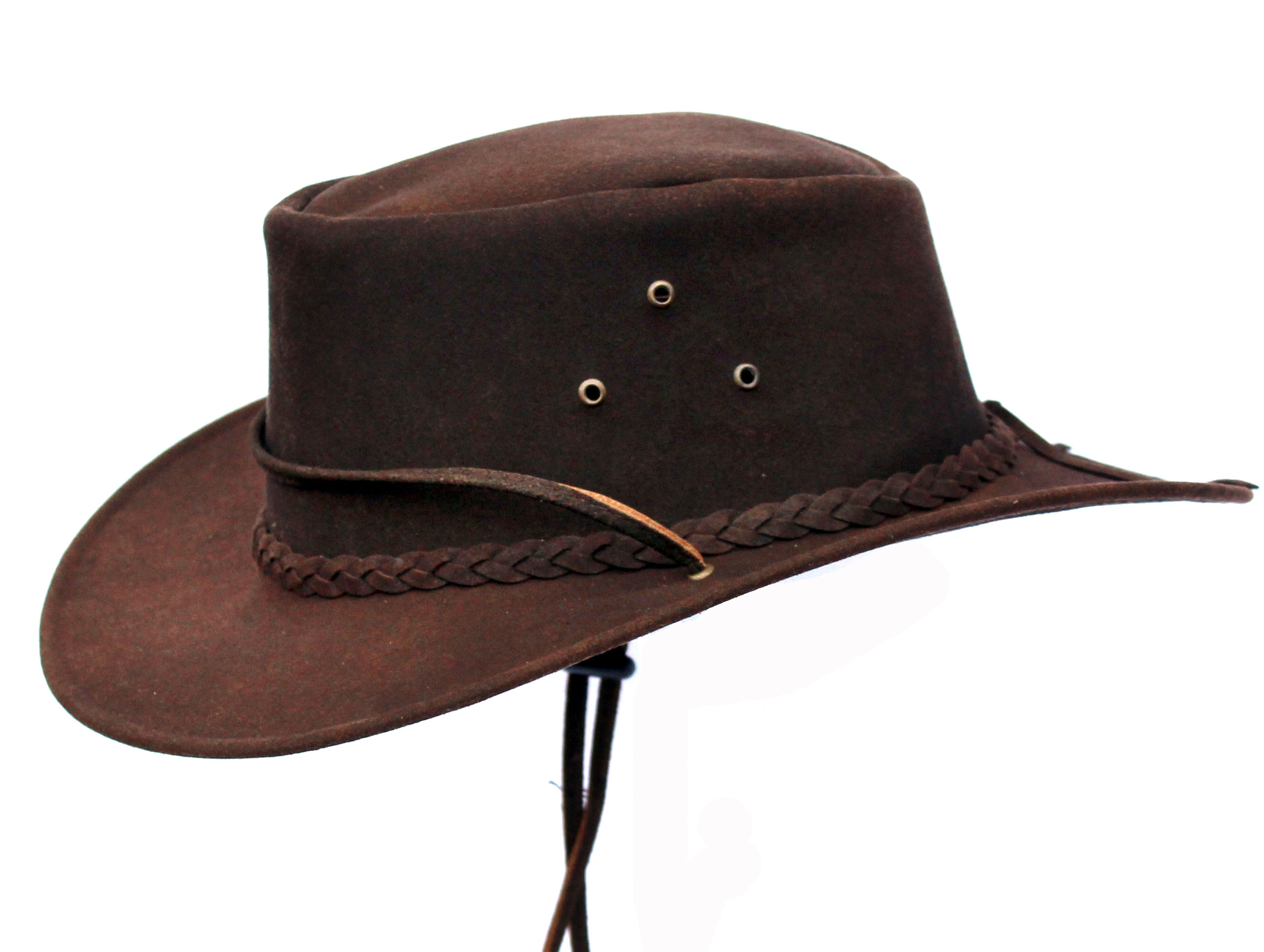 Traveller Packable Hat and Bag Brown