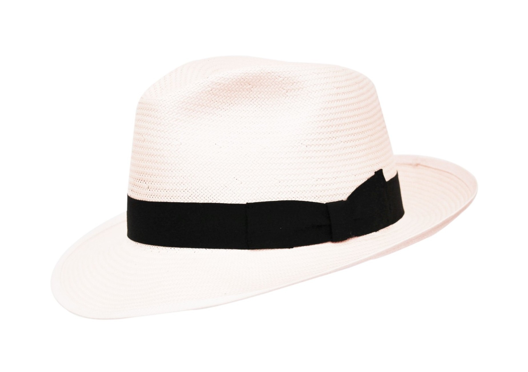 Panama Hat Black Band